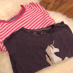 Mini Boden shirt set